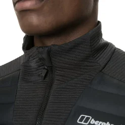 Berghaus Hottar Hybrid Jacke für Herren - Schwarz-Herren Isolierend