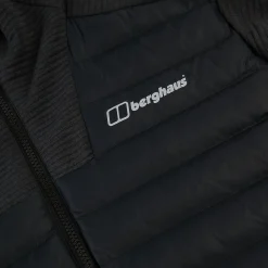 Berghaus Hottar Hybrid Jacke für Herren - Schwarz-Herren Isolierend