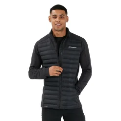 Berghaus Hottar Hybrid Jacke für Herren - Schwarz-Herren Isolierend