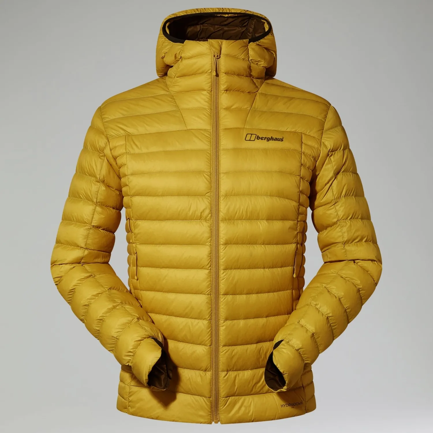 Berghaus Hybrid-isolierte Ridge-Nomad Herren-Jacke - Gelb-Herren Isolierend