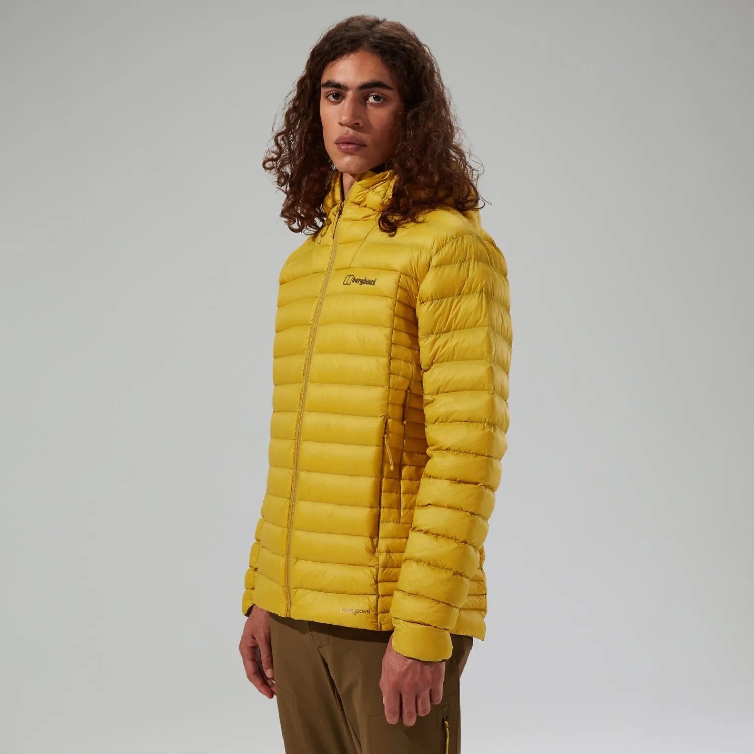 Berghaus Hybrid-isolierte Ridge-Nomad Herren-Jacke - Gelb-Herren Isolierend