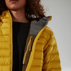 Berghaus Hybrid-isolierte Ridge-Nomad Herren-Jacke - Gelb-Herren Isolierend