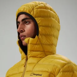 Berghaus Hybrid-isolierte Ridge-Nomad Herren-Jacke - Gelb-Herren Isolierend