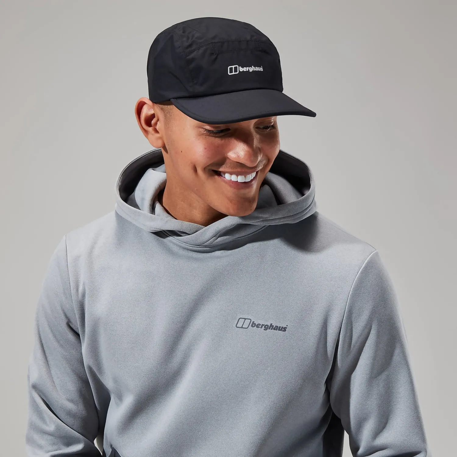 Berghaus Inflection Wasserdichte Cap - Schwarz- Hats & Caps
