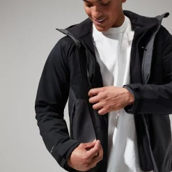 Berghaus InterActive Activity Fleece für Herren - Schwarz-Herren Fleece