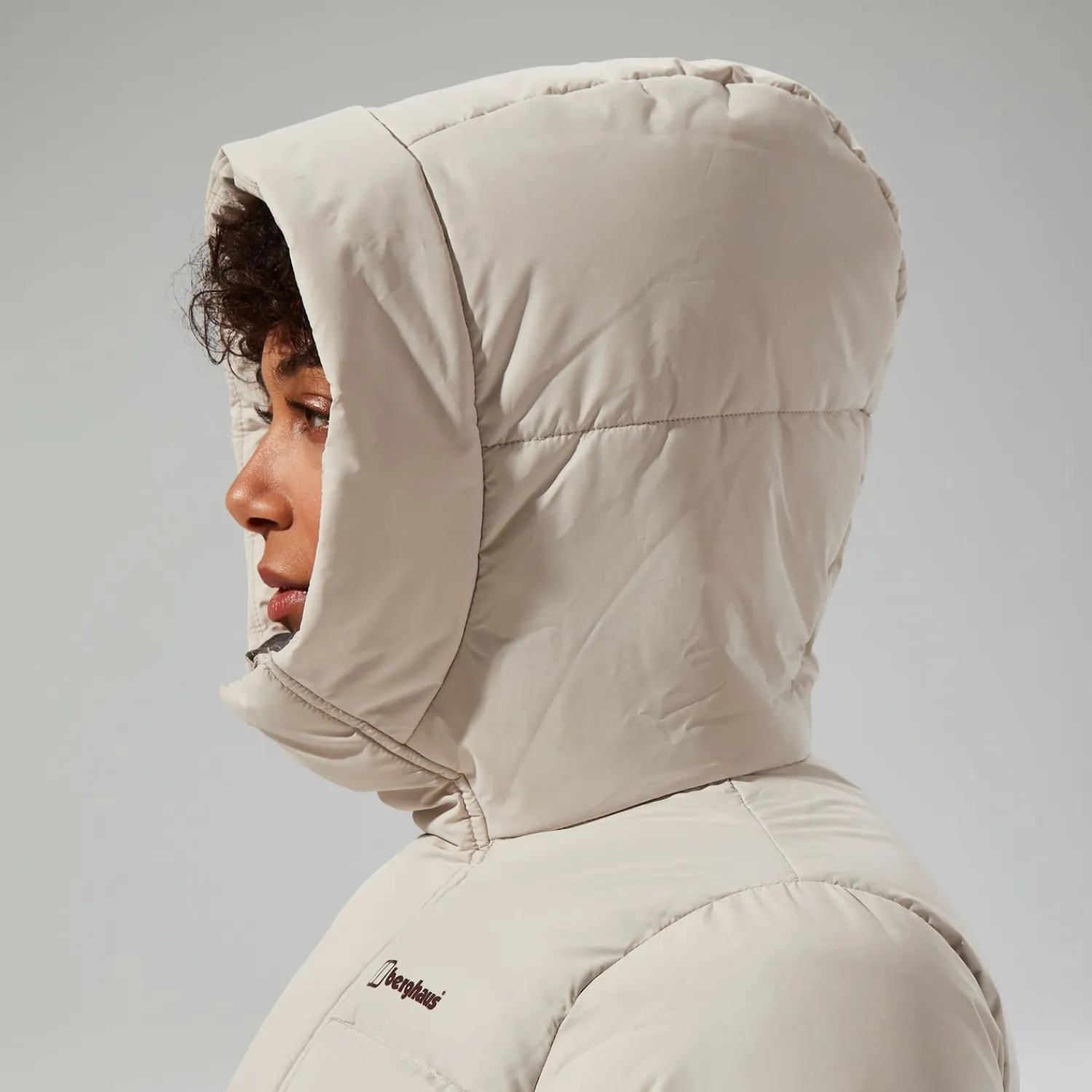 Berghaus Isolierte Combust Reflect Damen-Jacke - Grau-Damen Isolierend | Lightweight