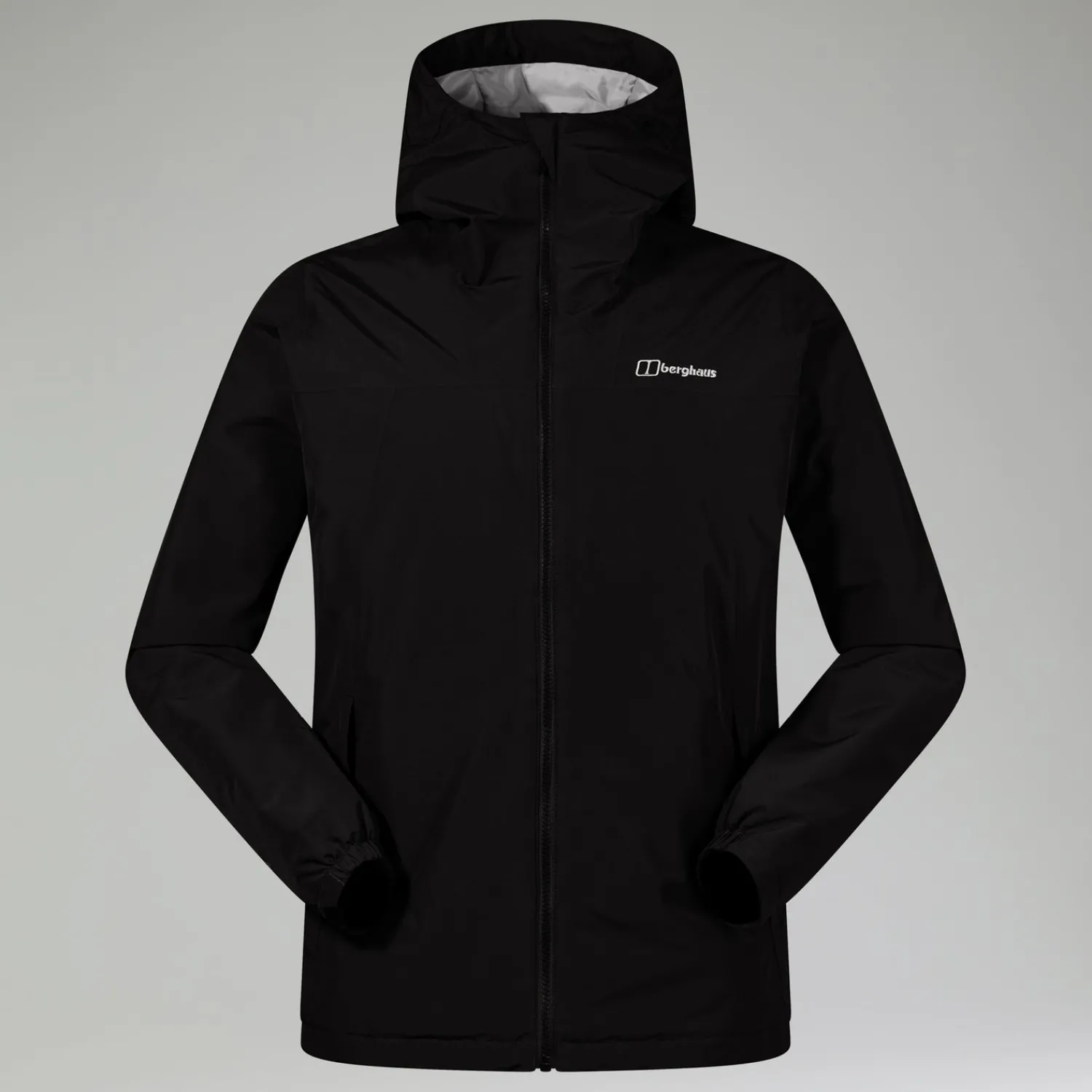 Berghaus Isolierte Deluge Pro 3.0 Herren-Regenjacke - Schwarz-Herren Wasserdicht