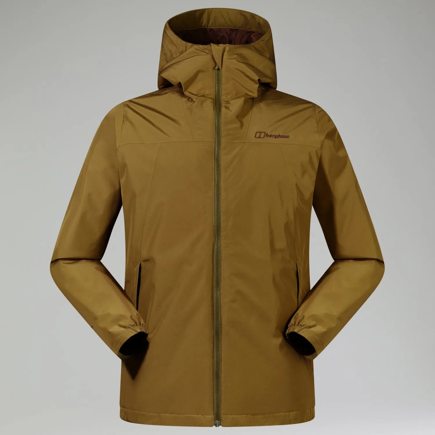 Berghaus Isolierte Deluge Pro 3.0 Herren-Regenjacke - Grün-Herren Wasserdicht