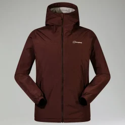 Berghaus Isolierte Deluge Pro 3.0 Herren-Regenjacke - Braun-Herren Wasserdicht