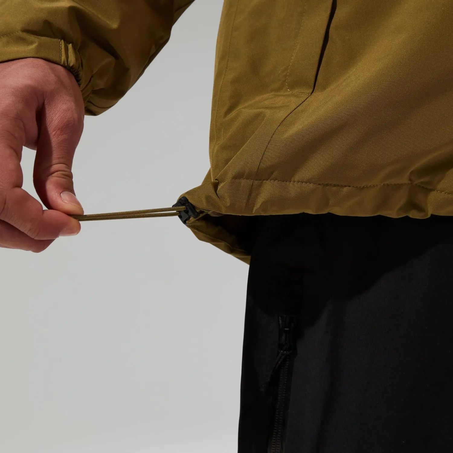 Berghaus Isolierte Deluge Pro 3.0 Herren-Regenjacke - Grün-Herren Wasserdicht