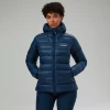 Berghaus Isolierte Summit-Nomad Daunen-Jacke für Damen - Blau-Damen Isolierend | Lightweight