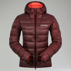 Berghaus Isolierte Summit-Nomad Daunen-Jacke für Damen - Rot-Damen Isolierend | Lightweight