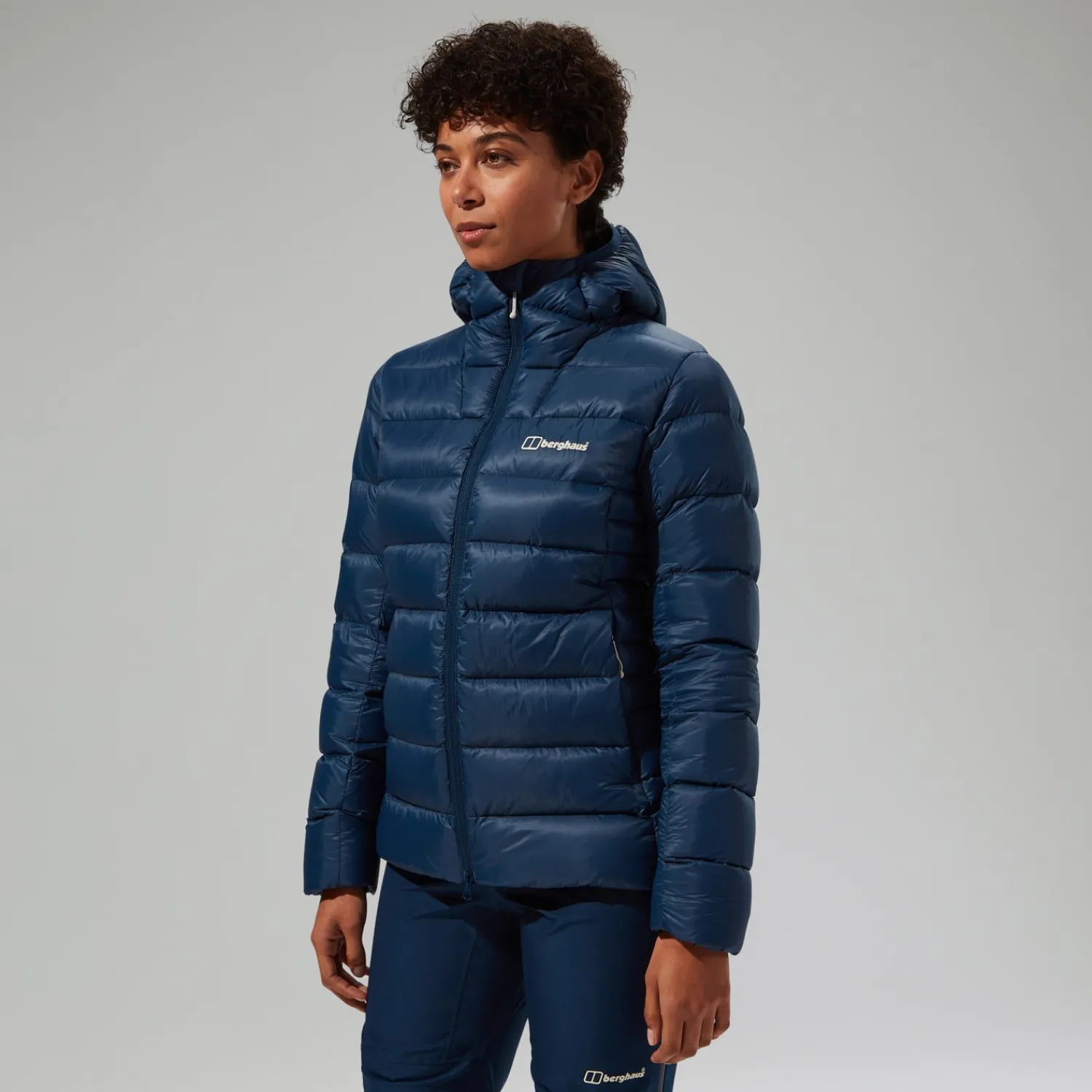 Berghaus Isolierte Summit-Nomad Daunen-Jacke für Damen - Blau-Damen Isolierend | Lightweight