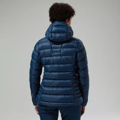 Berghaus Isolierte Summit-Nomad Daunen-Jacke für Damen - Blau-Damen Isolierend | Lightweight