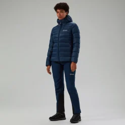 Berghaus Isolierte Summit-Nomad Daunen-Jacke für Damen - Blau-Damen Isolierend | Lightweight