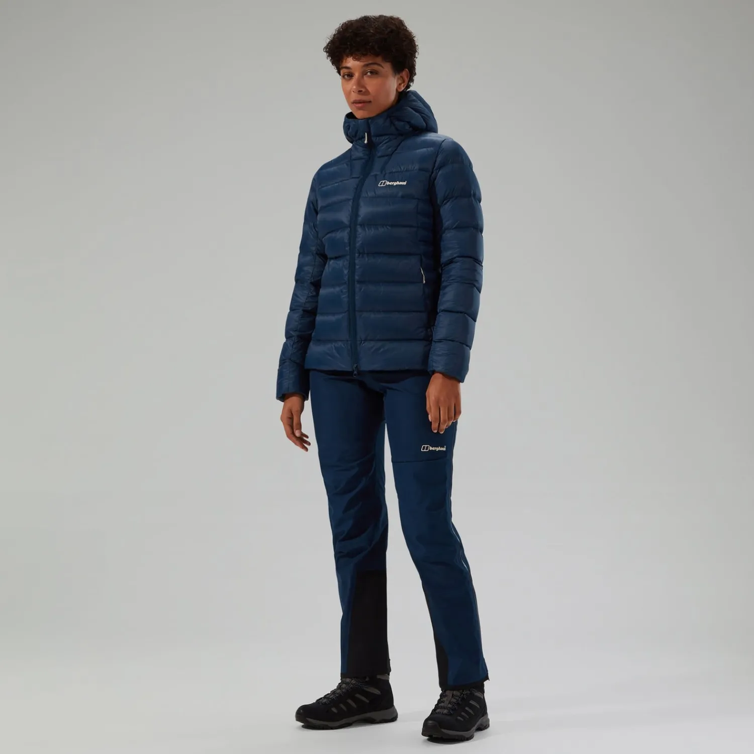 Berghaus Isolierte Summit-Nomad Daunen-Jacke für Damen - Blau-Damen Isolierend | Lightweight