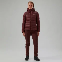 Berghaus Isolierte Summit-Nomad Daunen-Jacke für Damen - Rot-Damen Isolierend | Lightweight