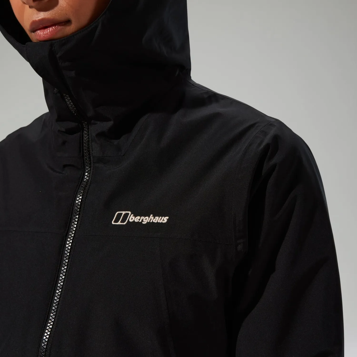 Berghaus Isolierte wasserdichte Deluge Pro 3.0 Damen-Jacke - Schwarz-Damen Wasserdicht