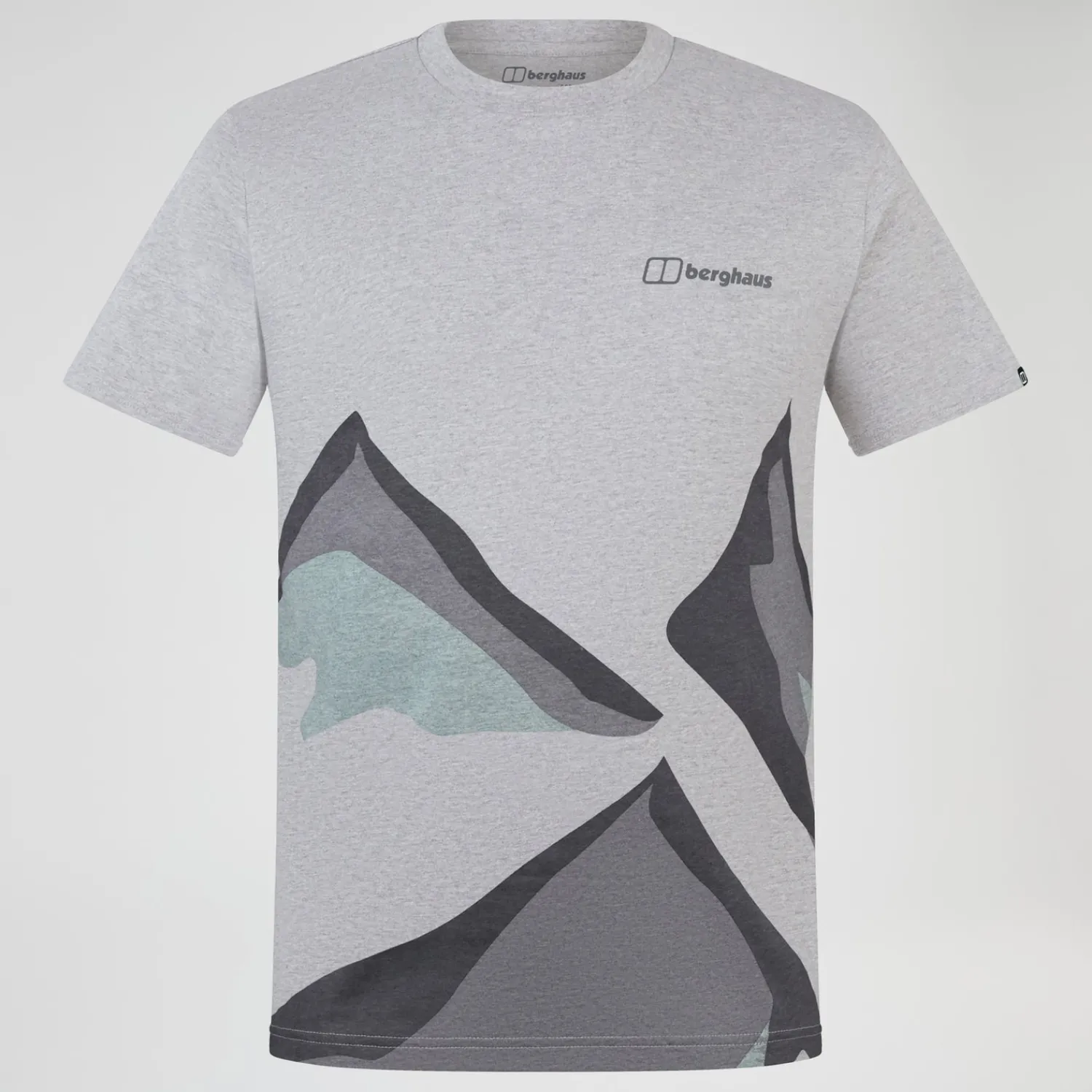 Berghaus Klambercall Kurzarm Shirt für Herren - Grau-Herren T-shirts