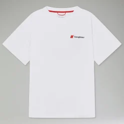 Berghaus Kurzarm Cyclops Unisex-Shirt - Weiß-Damen T-shirts | T-shirts