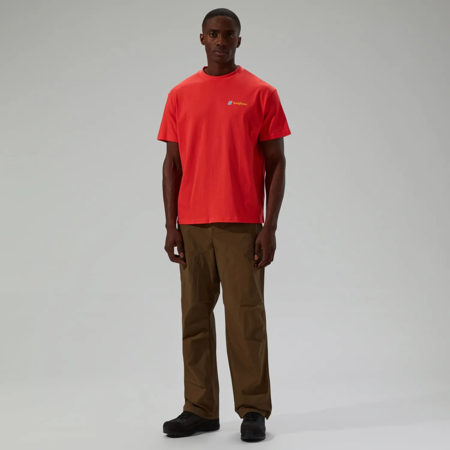 Berghaus Kurzarm Cyclops Unisex-Shirt - Rot-Damen T-shirts | T-shirts