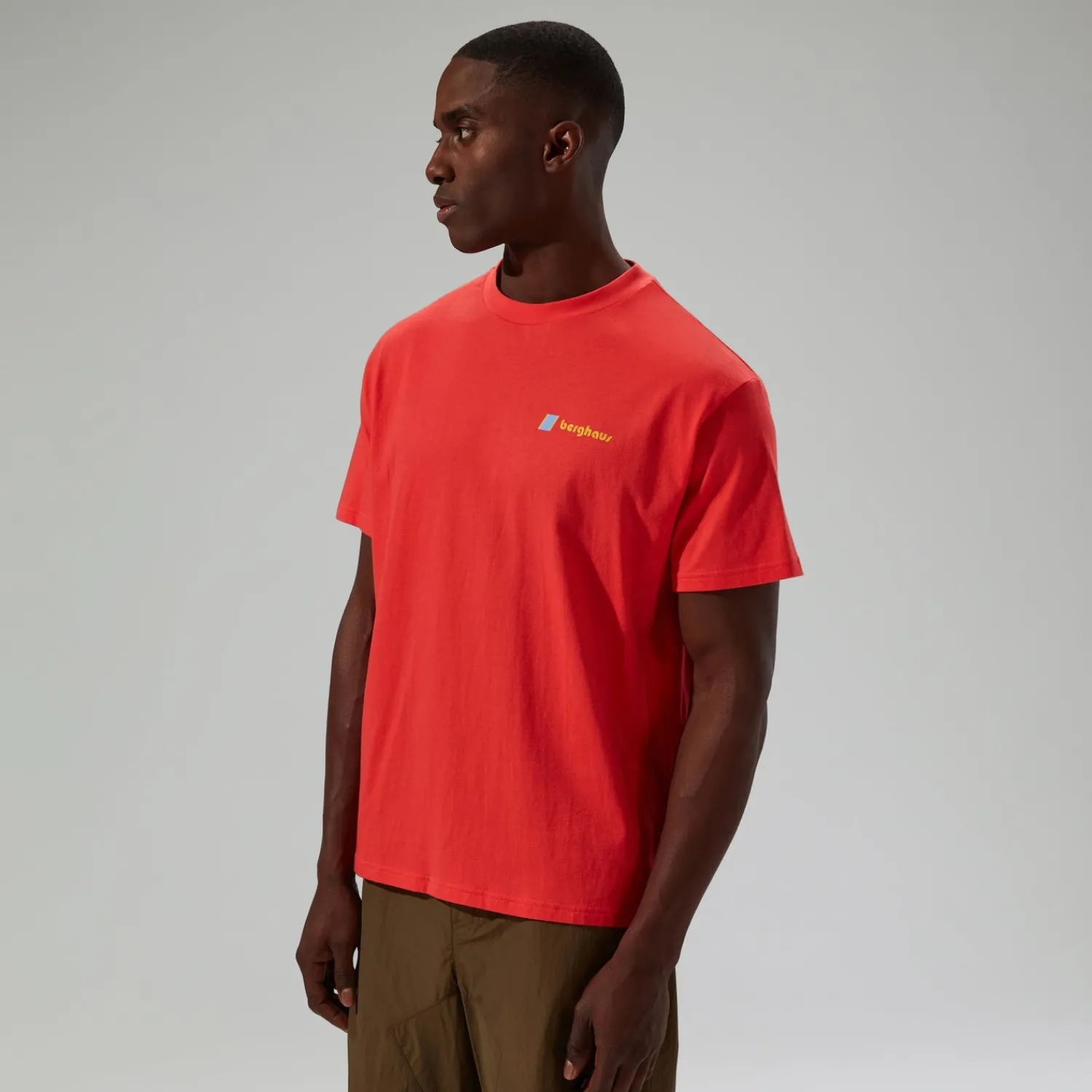 Berghaus Kurzarm Cyclops Unisex-Shirt - Rot-Damen T-shirts | T-shirts