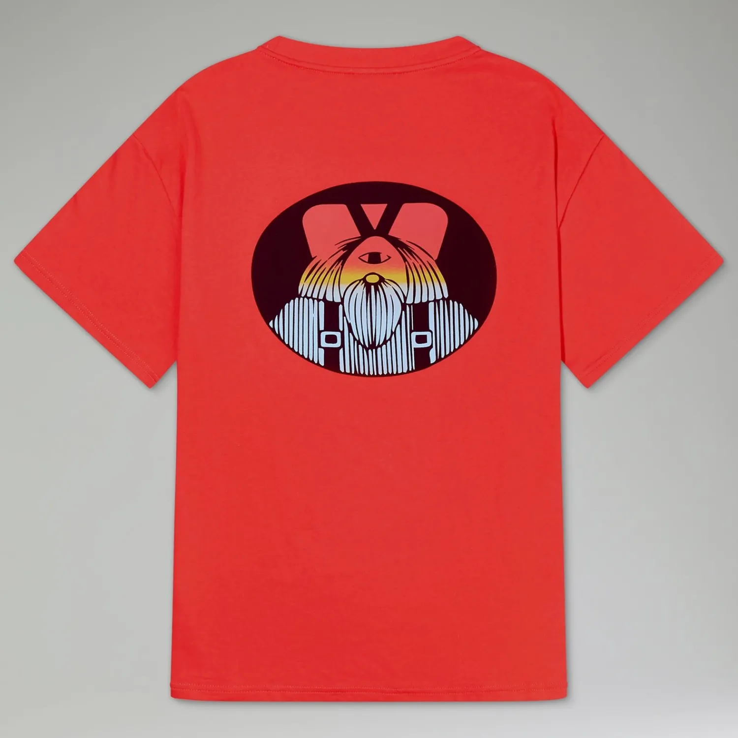 Berghaus Kurzarm Cyclops Unisex-Shirt - Rot-Damen T-shirts | T-shirts