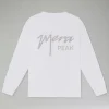 Berghaus Langarm Mera Peak Unisex-Shirt - Weiß-Damen T-shirts | T-shirts