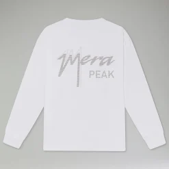 Berghaus Langarm Mera Peak Unisex-Shirt - Weiß-Damen T-shirts | T-shirts