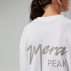 Berghaus Langarm Mera Peak Unisex-Shirt - Weiß-Damen T-shirts | T-shirts