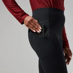 Berghaus Leylur Trekking Tights für Damen - Schwarz-Damen Lange Hosen | Leggings