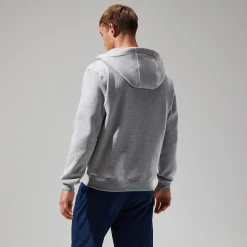 Berghaus Logo Full Zip Hoodie für Herren - Dunkelgrau-Herren Hoodies Und Sweatshirts | Fleece
