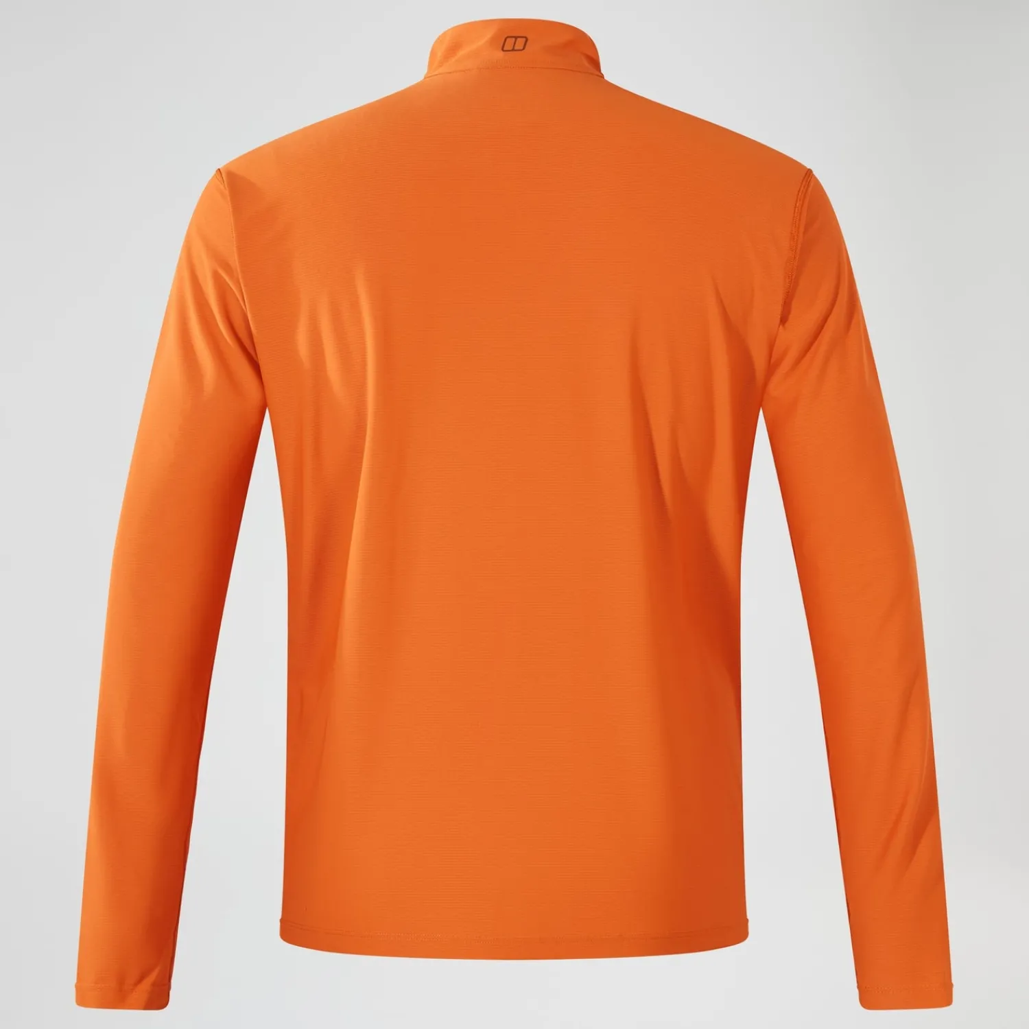 Berghaus 24/7 Long Sleeve Half Zip Tech T-Shirt für Herren - Orange-Herren Baselayer