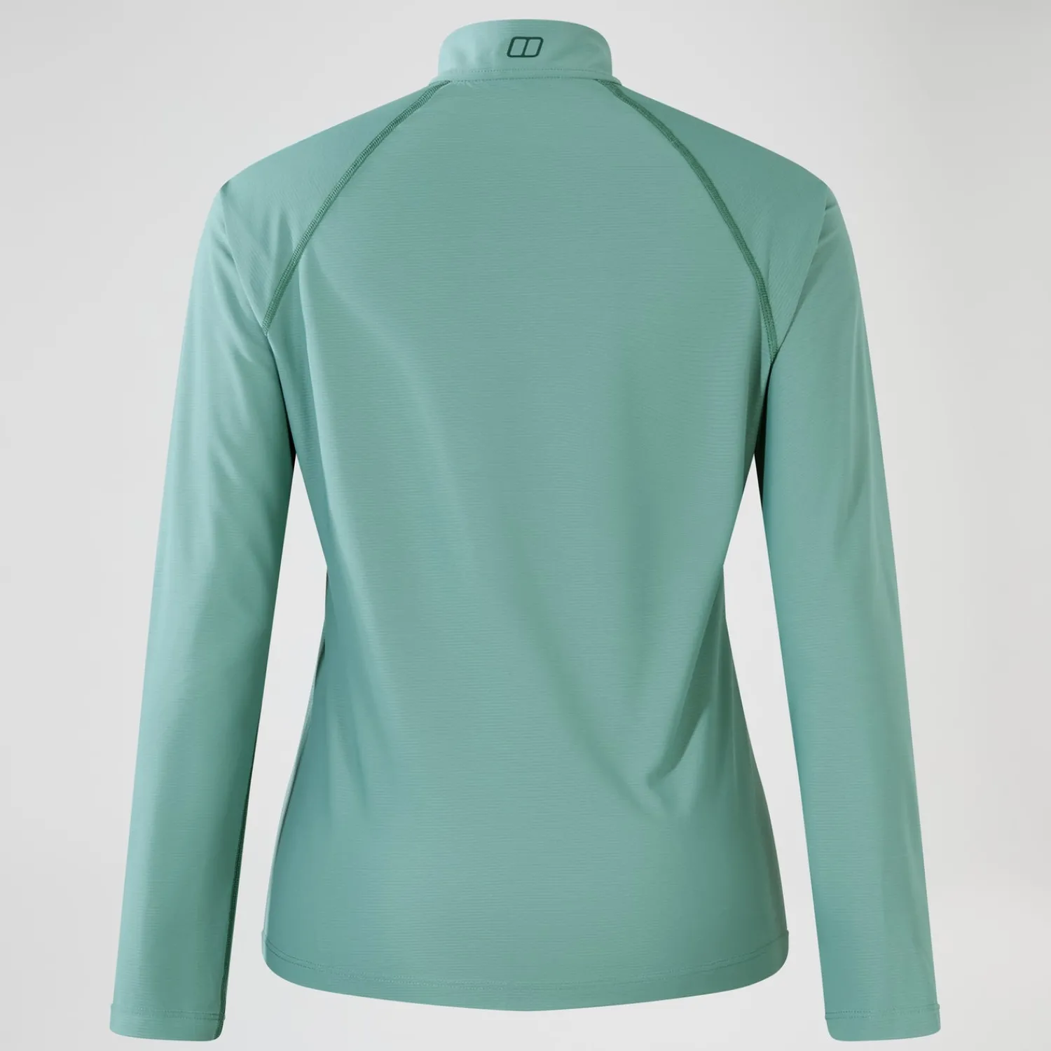 Berghaus 24/7 Long Sleeve Half Zip Tech T-Shirt für Damen - Grün-Damen Baselayer