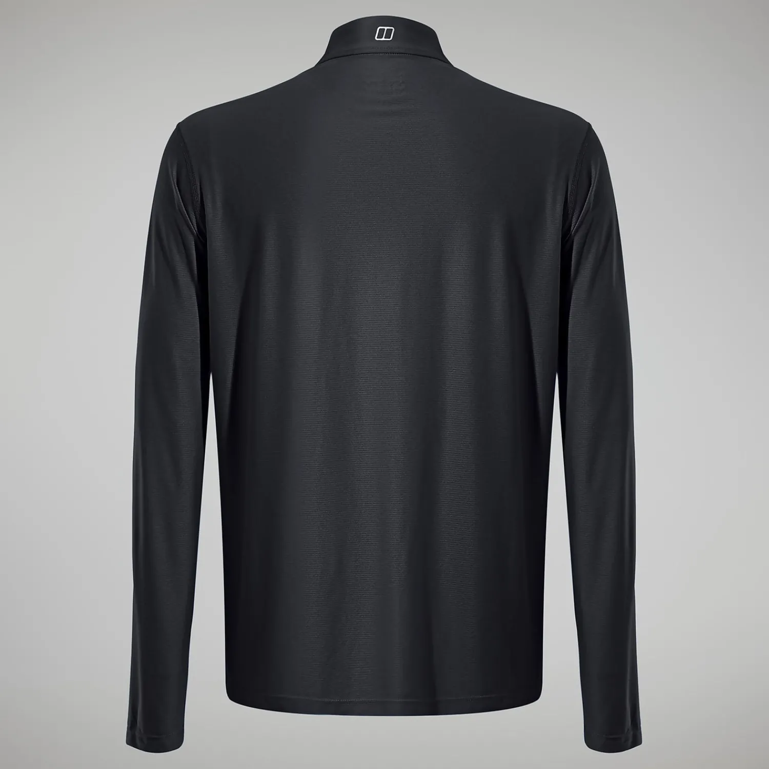 Berghaus 24/7 Long Sleeve Half Zip Tech T-Shirt für Herren - Schwarz-Herren Baselayer