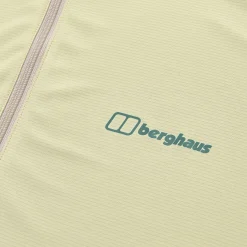 Berghaus 24/7 Long Sleeve Half Zip Tech T-Shirt für Herren - Beige-Herren Baselayer