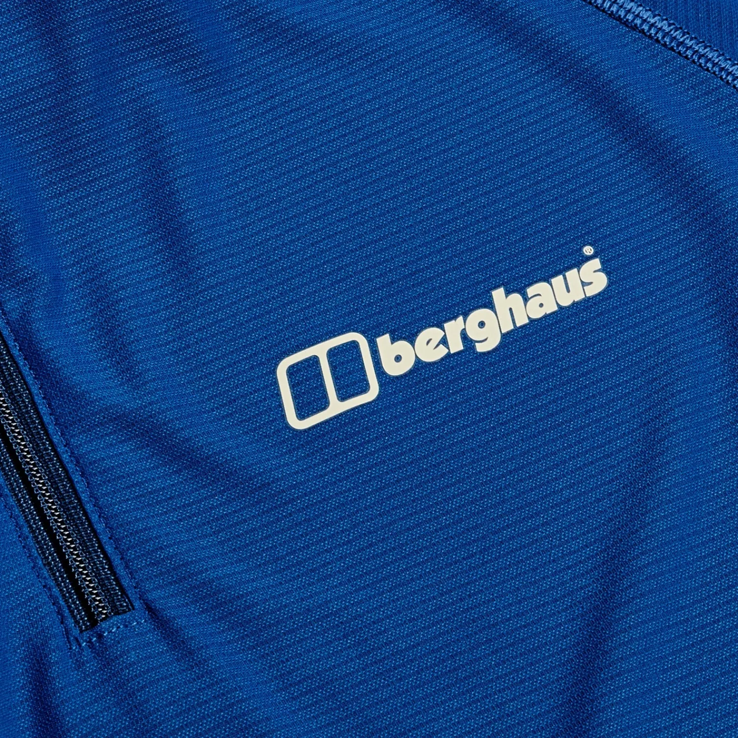 Berghaus 247 Long Sleeve Half Zip Tech T-Shirt für Damen - Blau-Damen Baselayer