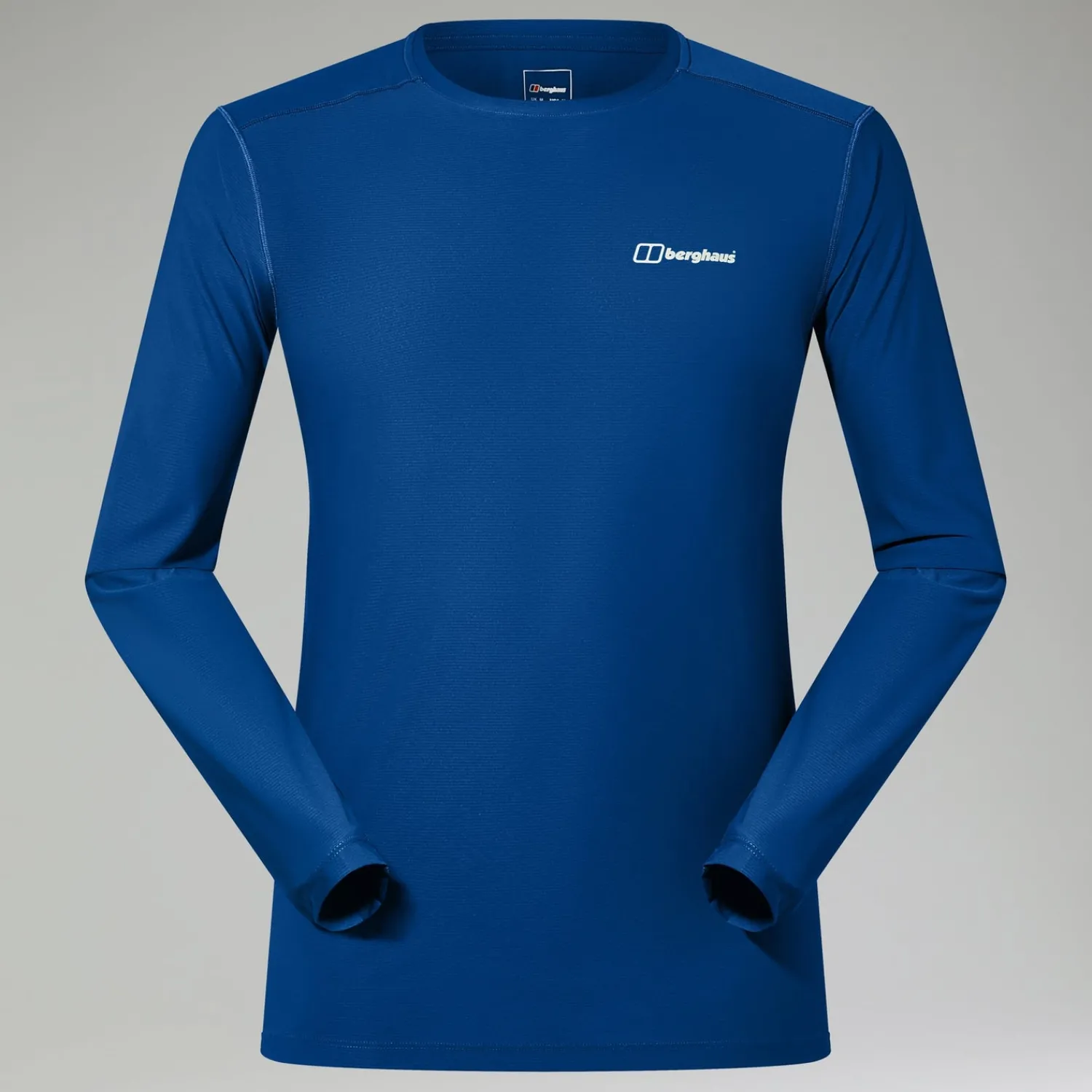 Berghaus 247 Long Sleeve Tech T-Shirt für Herren - Blau-Herren Baselayer