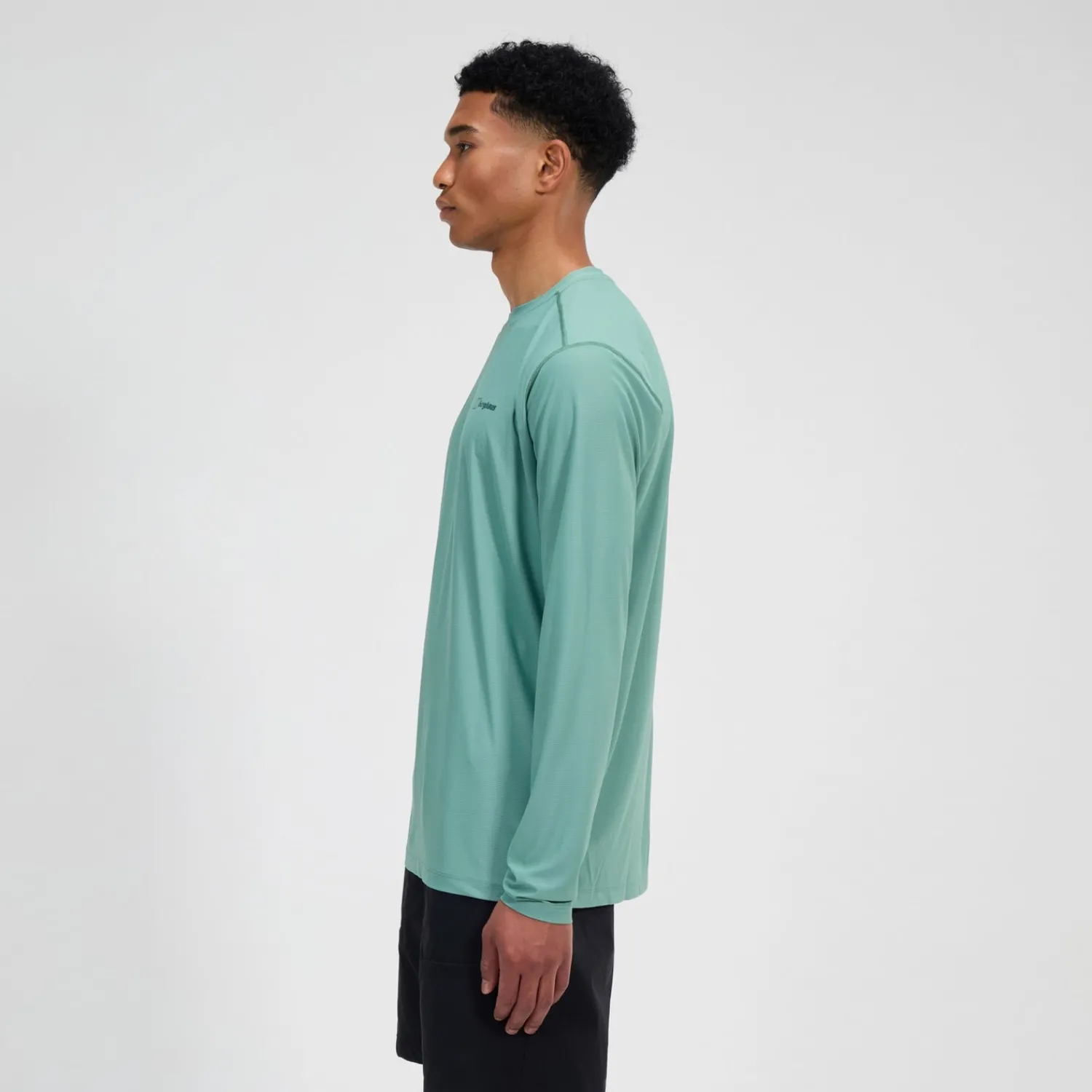 Berghaus 24/7 Long Sleeve Tech T-Shirt für Herren - Grün-Herren Baselayer
