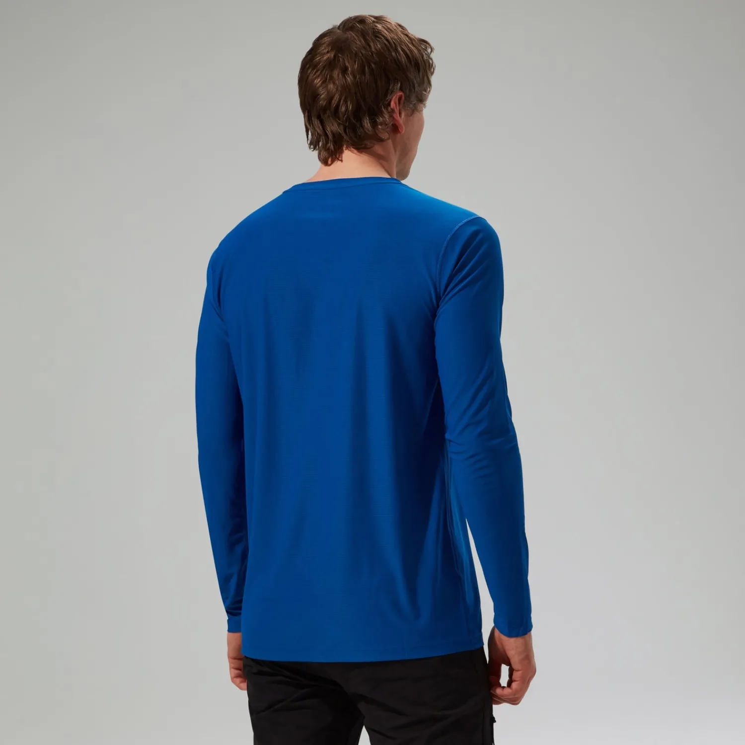 Berghaus 247 Long Sleeve Tech T-Shirt für Herren - Blau-Herren Baselayer