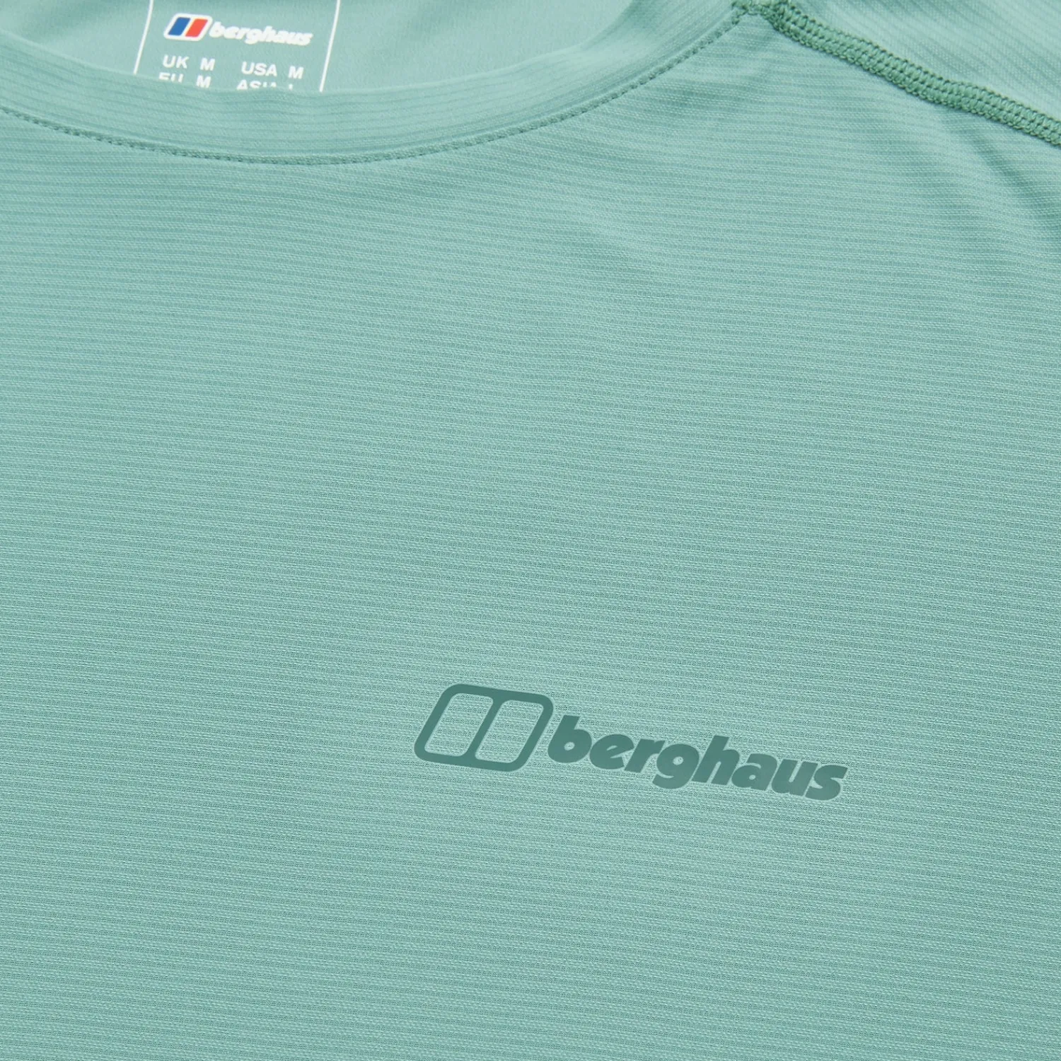 Berghaus 24/7 Long Sleeve Tech T-Shirt für Herren - Grün-Herren Baselayer