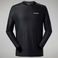 Berghaus 24/7 Long Sleeve T-Shirt für Herren - Schwarz-Herren Baselayer