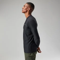 Berghaus 24/7 Long Sleeve T-Shirt für Herren - Schwarz-Herren Baselayer