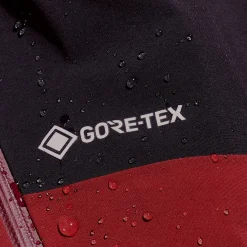 Berghaus MTN Arete Descend GTX Jacken für Herren - Dunkelrot/Schwarz-Herren Wasserdicht