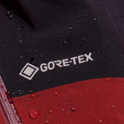 Berghaus MTN Arete Descend GTX Jacken für Herren - Dunkelrot/Schwarz-Herren Wasserdicht