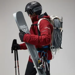 Berghaus MTN Arete Descend GTX Jacken für Herren - Dunkelrot/Schwarz-Herren Wasserdicht