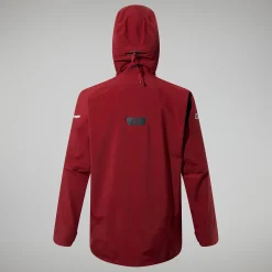 Berghaus MTN Arete Descend GTX Jacken für Herren - Dunkelrot/Schwarz-Herren Wasserdicht