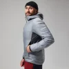 Berghaus MTN Arete LB Synthetischer Hoodie für Herren - Grau-Herren Hoodies Und Sweatshirts