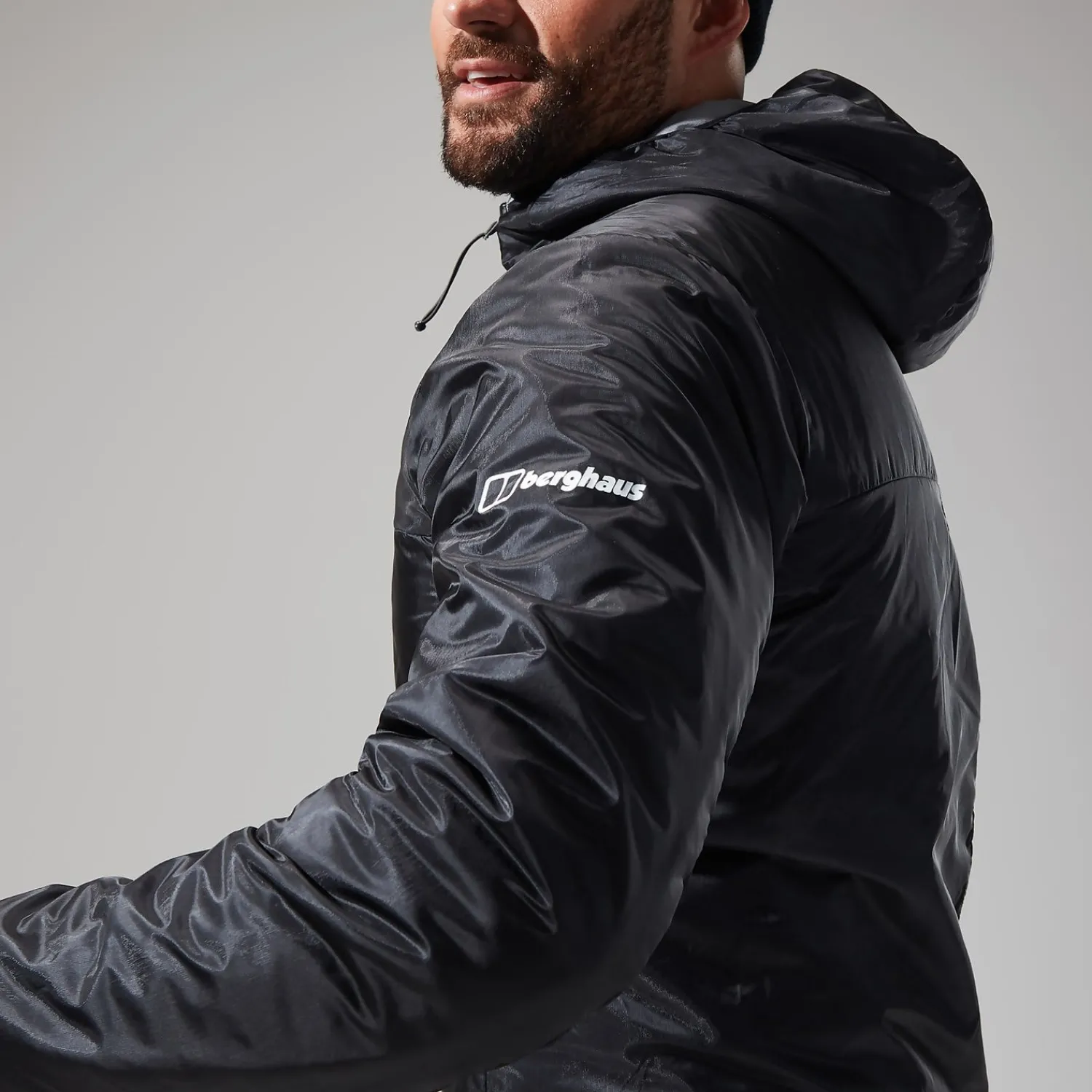 Berghaus MTN Arete LB Synthetischer Hoodie für Herren - Grau-Herren Hoodies Und Sweatshirts