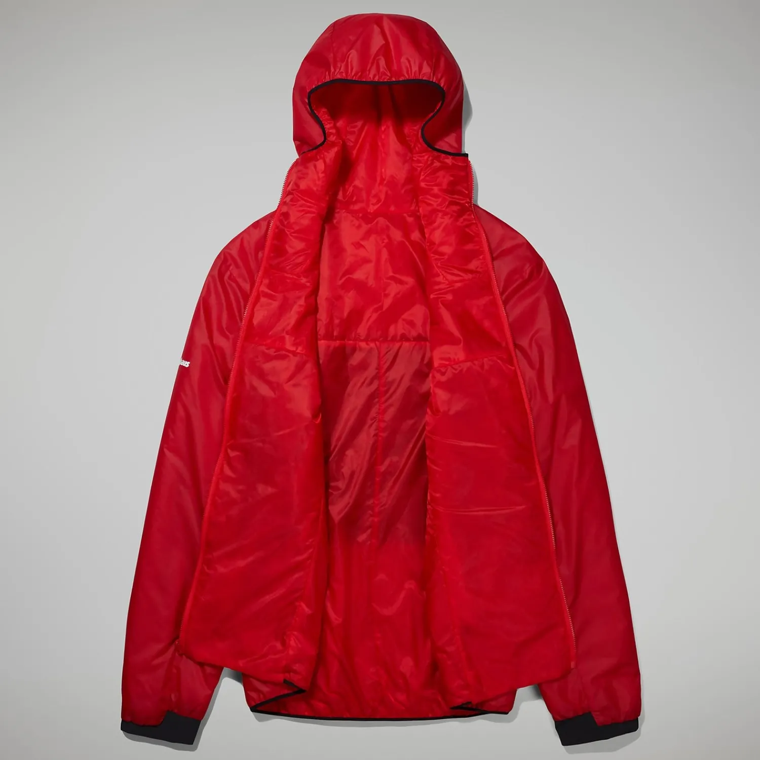 Berghaus MTN Arete LB Synthetischer Hoodie für Herren - Rot/Schwarz-Herren Hoodies Und Sweatshirts